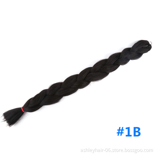 100% Kanekalon 82 Inch 165G Ultra Braids Synthetic Afrelle Ultra Braid Fiber Synthetic Japanese Kanekalon Synthetic Braiding Hai